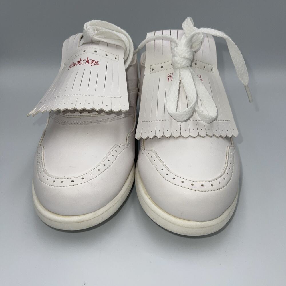 Foot- Joy GREEN-JOYS Golf Shoes Women's 6M White Oxford New Without‎ Tags
